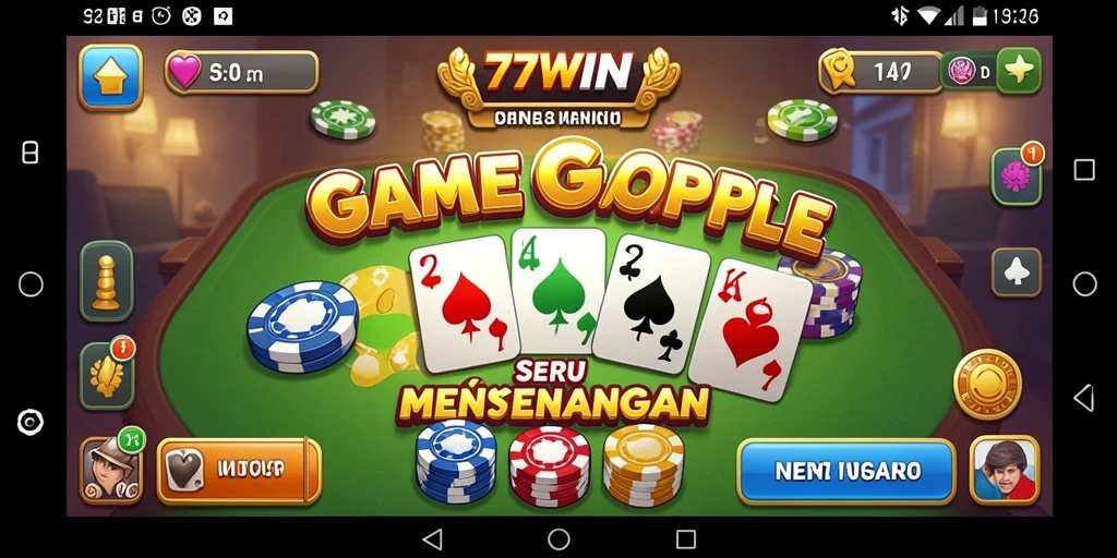 Tampilan gameplay menarik dan seru dari 77WIN.