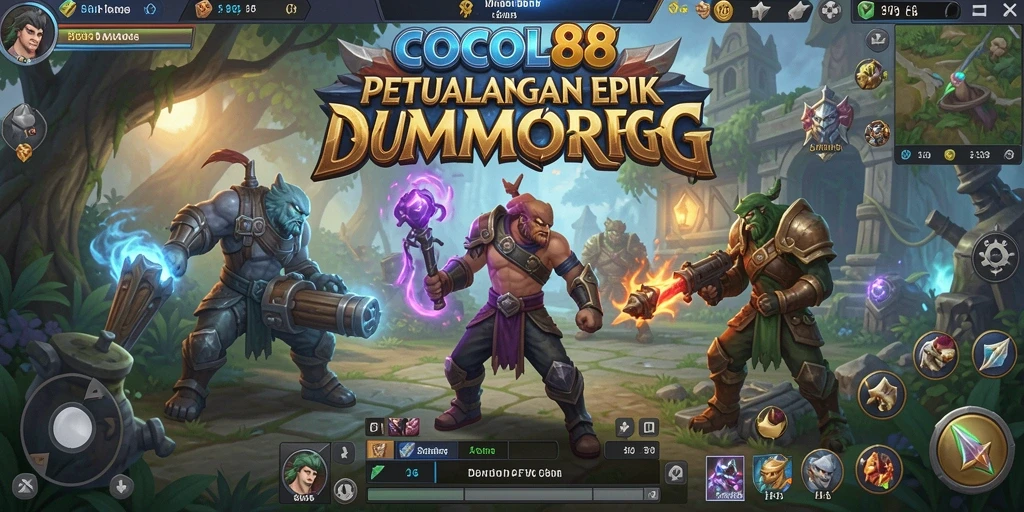 Gameplay seru dan grafik menarik di COCOL88.
