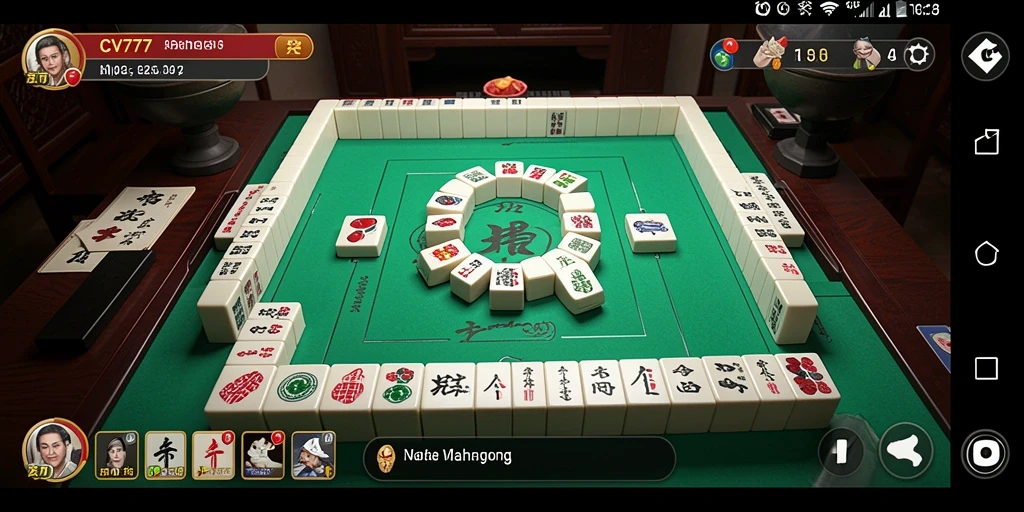Tampilan gameplay menarik dari game Mahjong CV777 yang penuh tantangan.