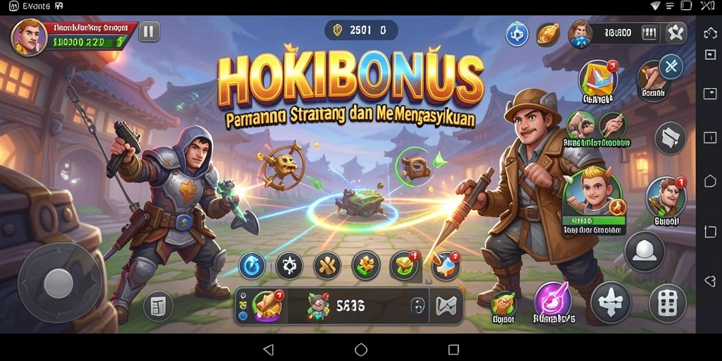Tampilan gameplay HOKIBONUS yang menarik dan penuh strategi.