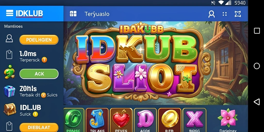 Tampilan menarik dari gameplay Slot di IDKLUB.