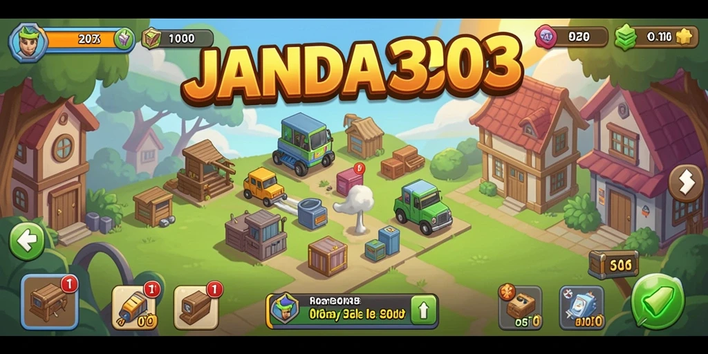 Tampilan gameplay JANDA303 yang menawan dan menghibur.