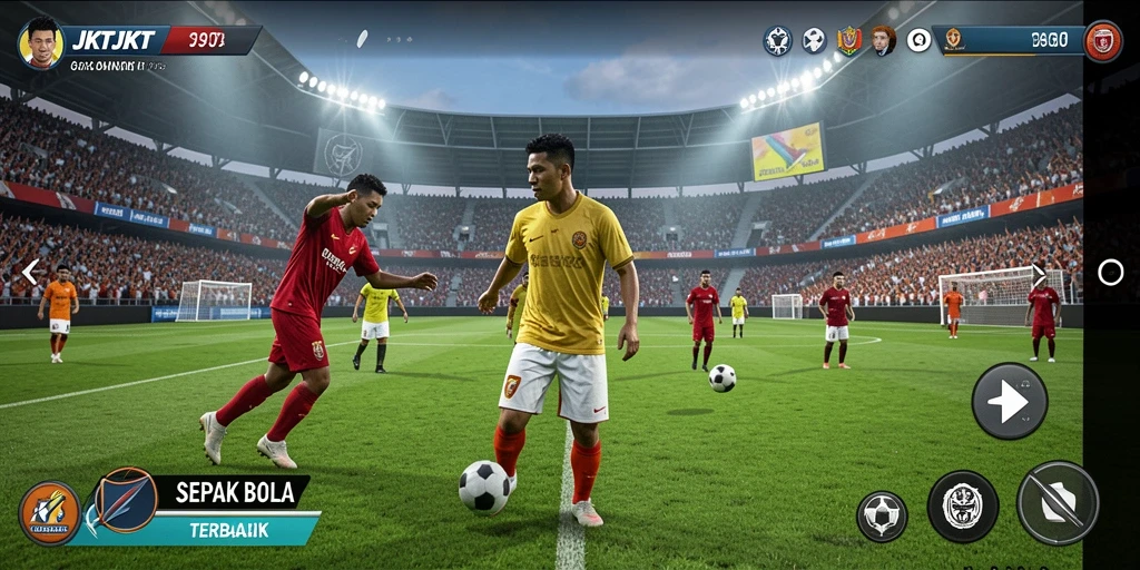 Tampilan gameplay menarik pada aplikasi JKTJKT yang penuh aksi.