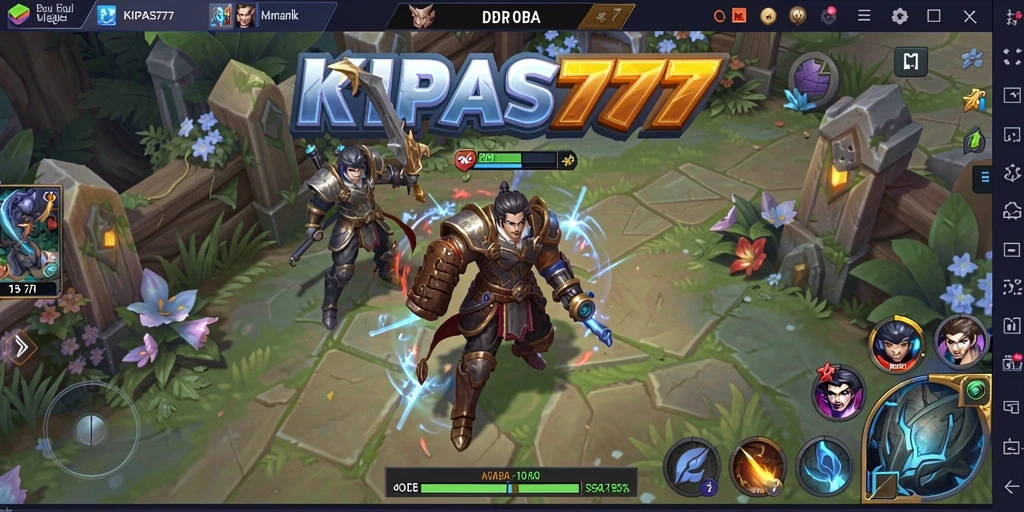 Tampilan seru dari gameplay KIPAS777 yang penuh aksi.
