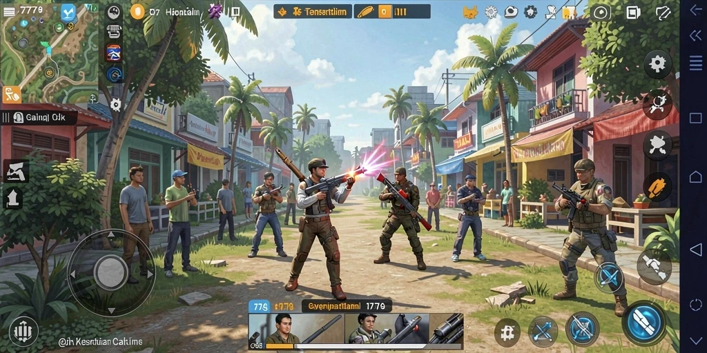 Screenshot utama L777 menampilkan keseruan gameplay yang mengasyikkan.