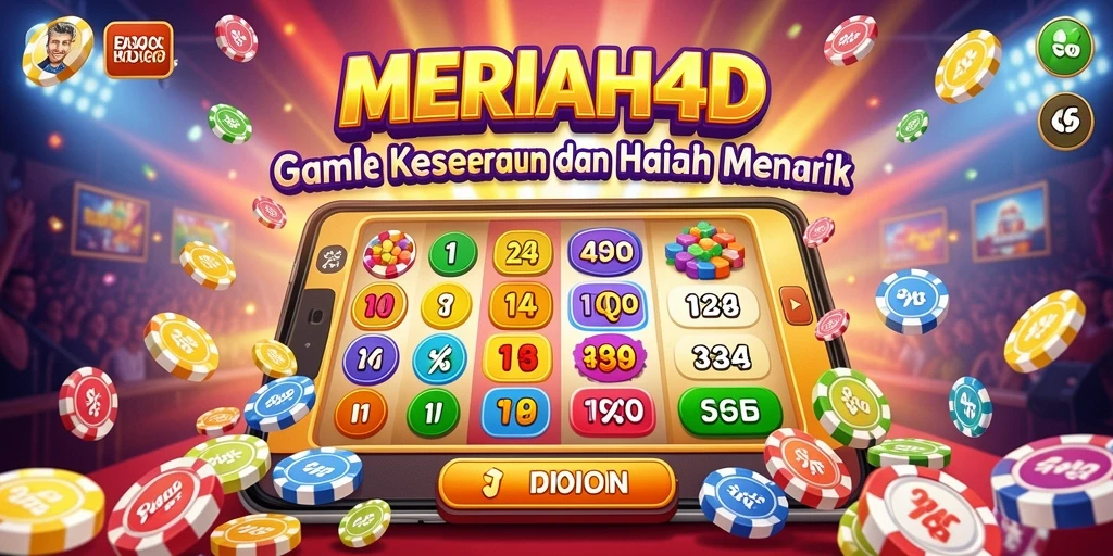 Tampilan utama gameplay MERIAH4D dengan aksi Bingo yang seru.