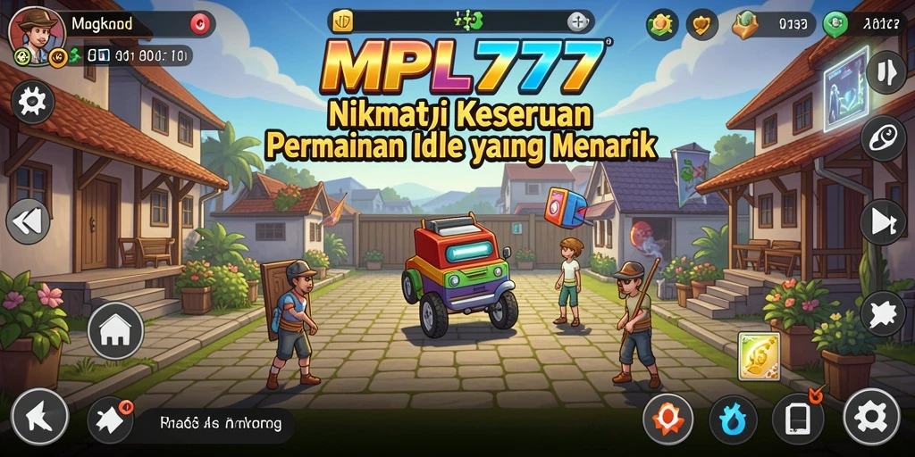 Tangkapan layar utama MPL777 menampilkan gameplay Idle yang menarik.