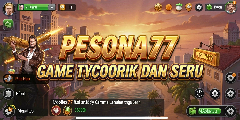Tampilan gameplay PESONA77 yang mendebarkan dan penuh strategi.