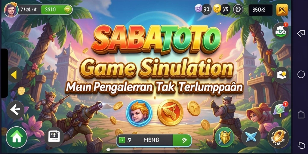 Screenshot SABATOTO menampilkan gameplay seru dan interaktif.