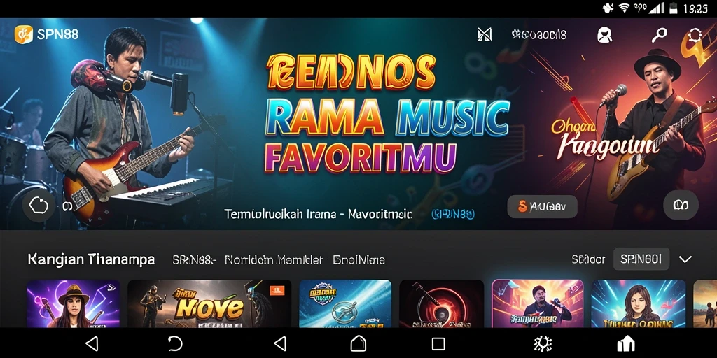 Tampilan gameplay SPN88 yang seru dan interaktif untuk penggemar musik.