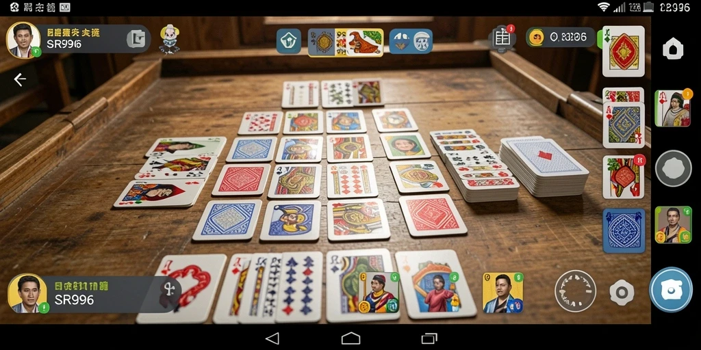 Screenshot game Gaple SR996 dengan gameplay yang menarik.