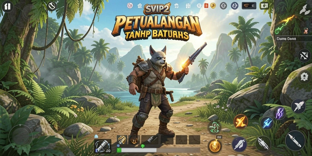 Gameplay seru dan interaktif di dunia terbuka SVIP2.