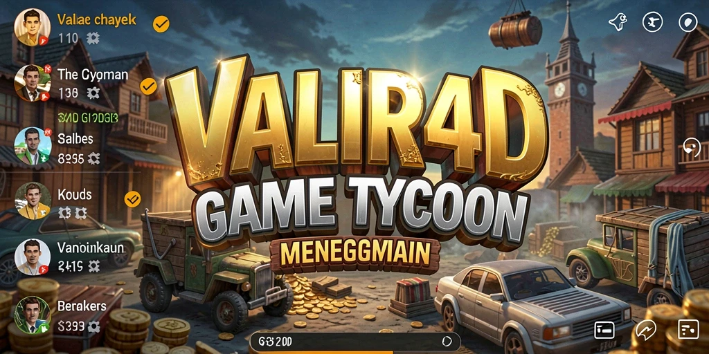 Tampilan mendebarkan gameplay Tycoon di VALIR4D.