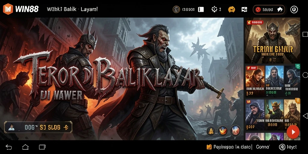 Screenshot gameplay WIN88 yang menampilkan suasana mencekam.
